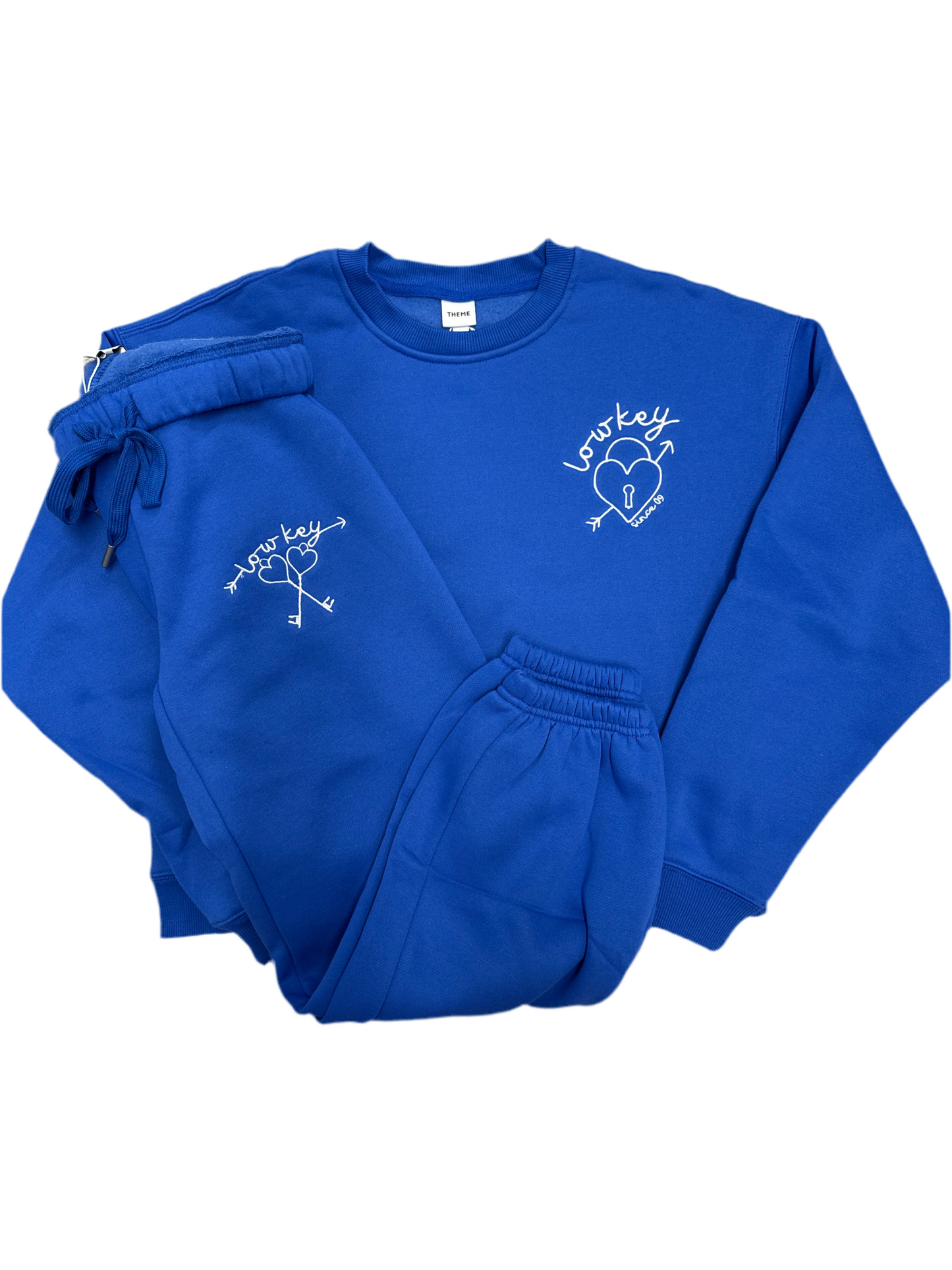 “Lowkey” Graphic Jogger Set