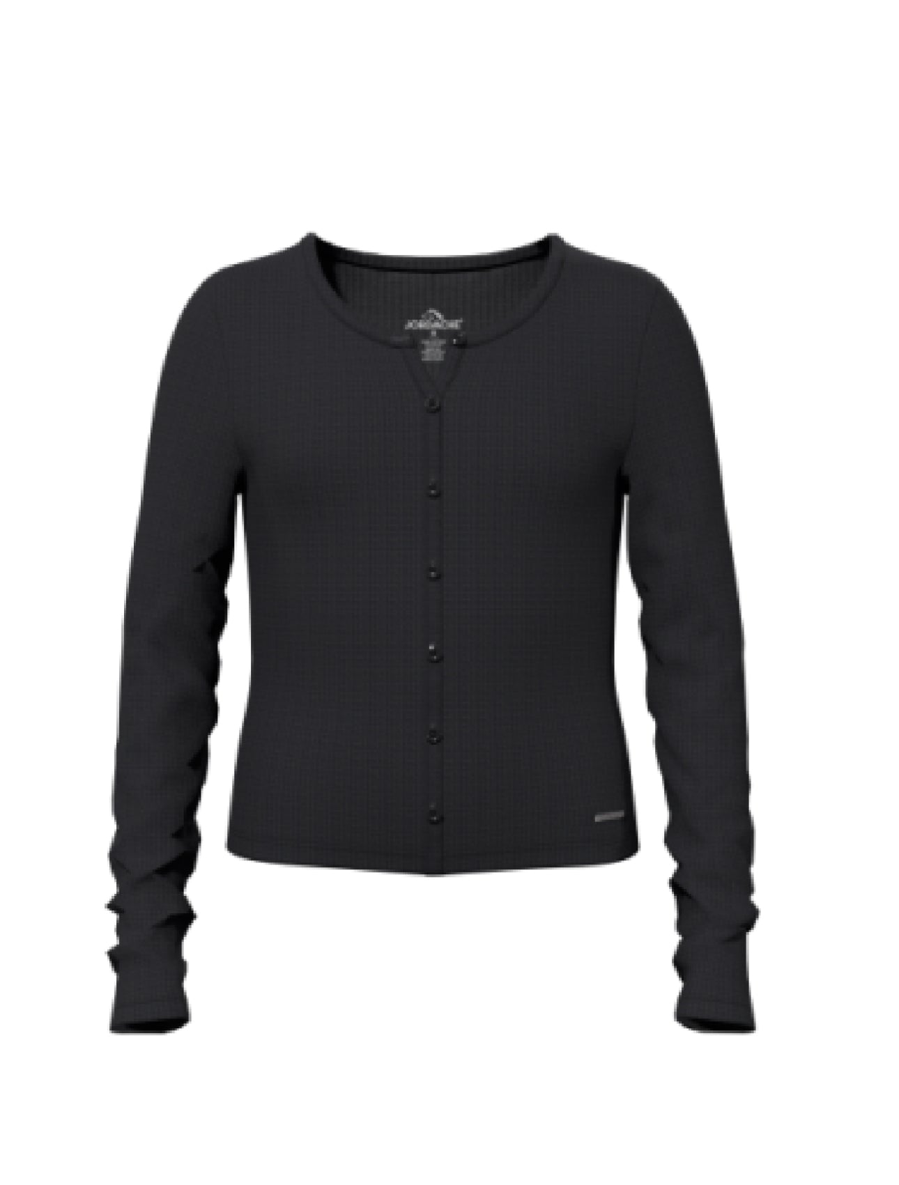 Faux button long sleeve