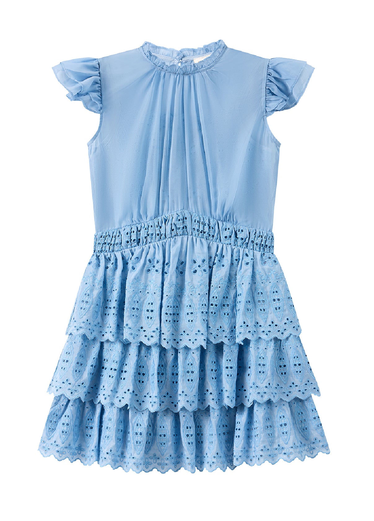 Rory Embroidered Mini Dress