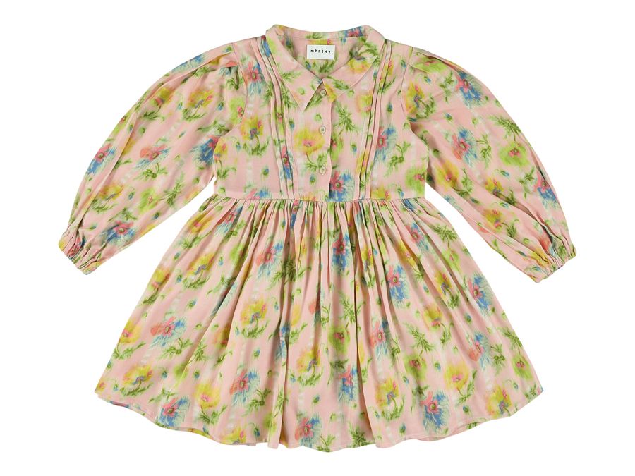 Robin pleated floral dress