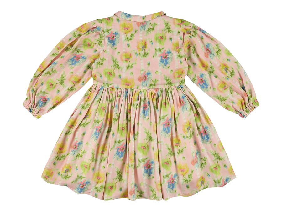 Robin pleated floral dress