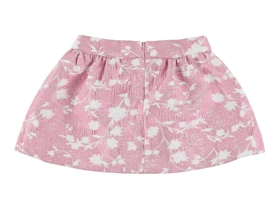 Yami floral skirt pink