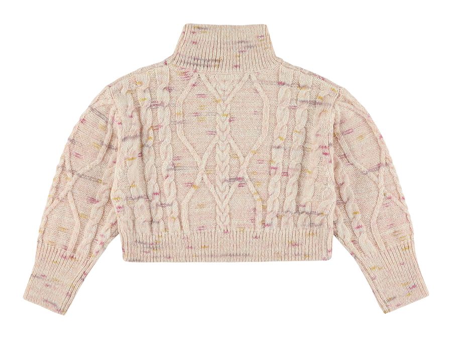 Girls Pullover Sweater Rose