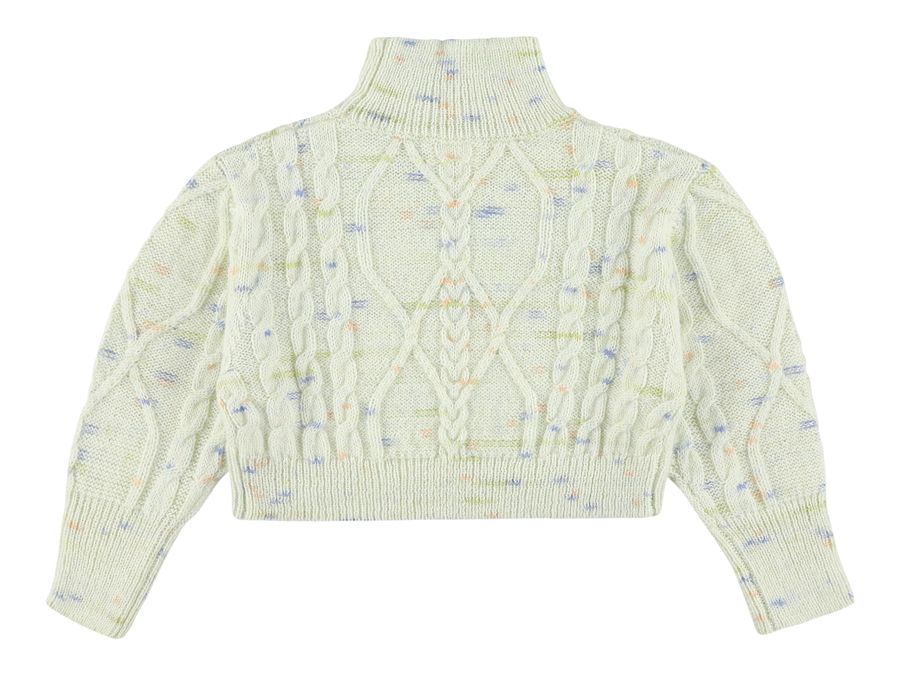 Girls Pullover Sweater Cream