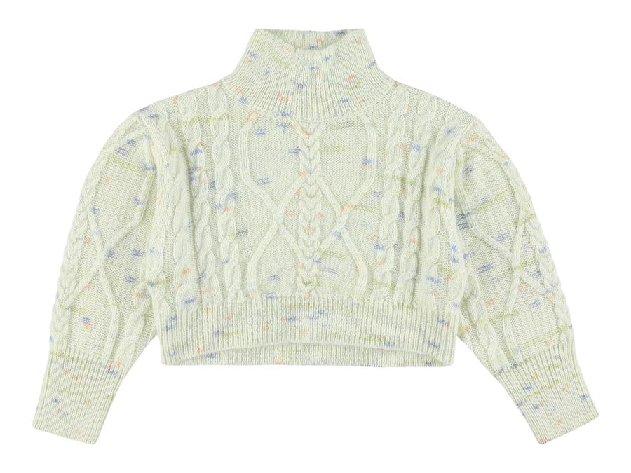 Girls Pullover Sweater Cream