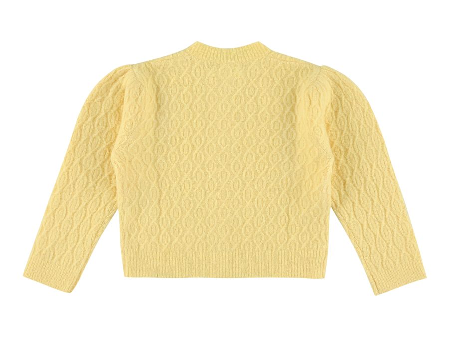 Girls Yellow Cardigan