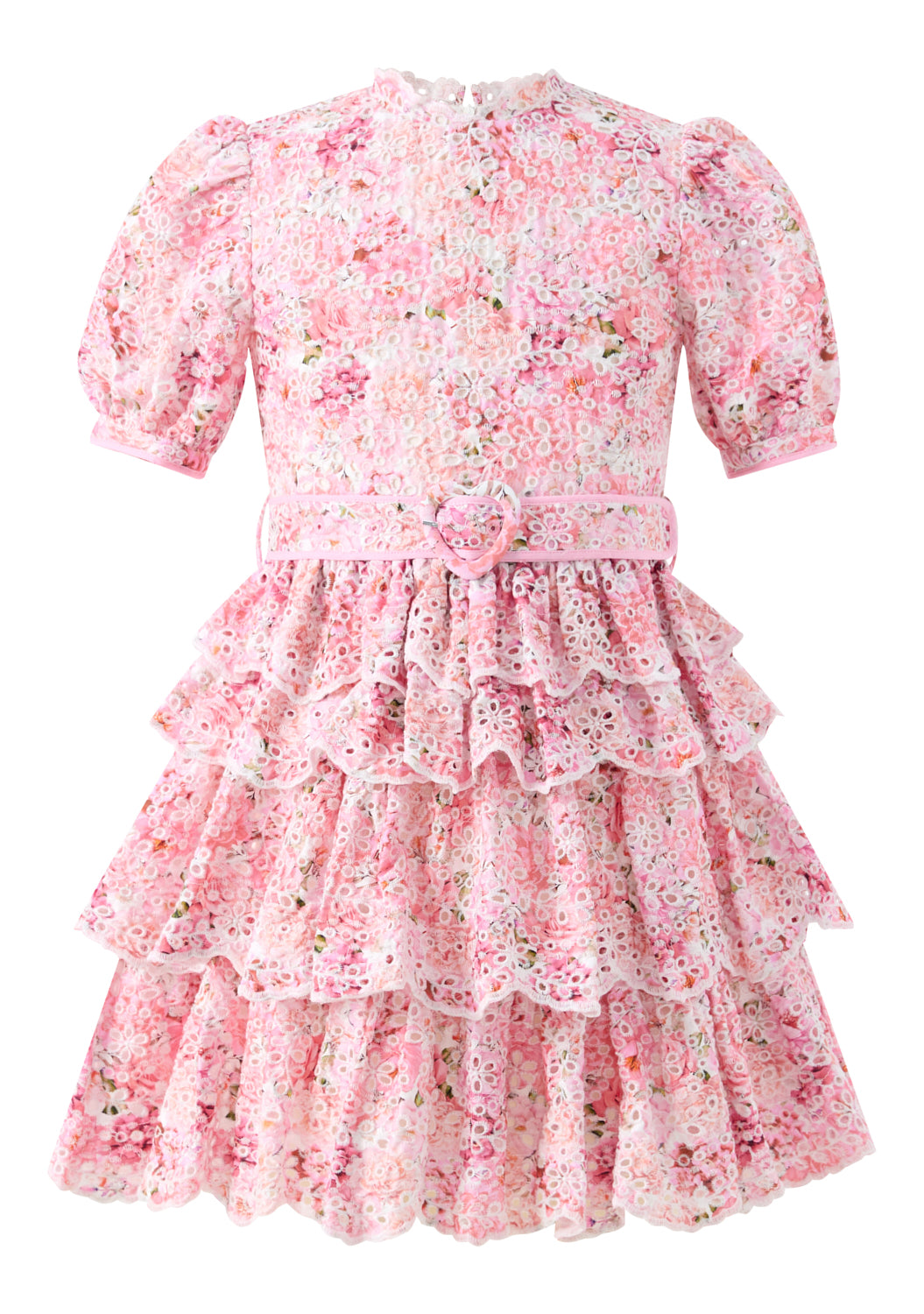Julietta Cotton Embroidered Mini Dress