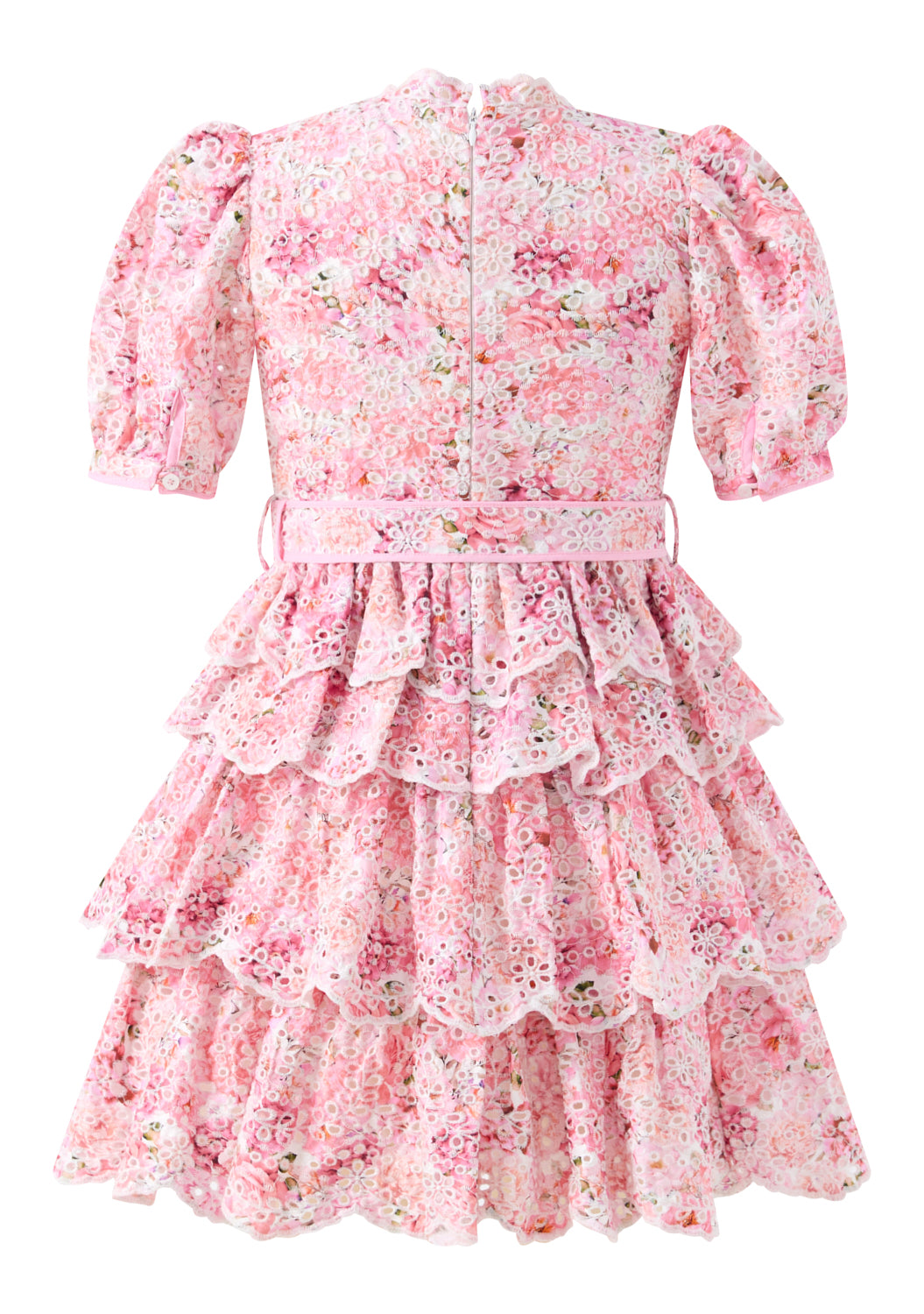 Julietta Cotton Embroidered Mini Dress