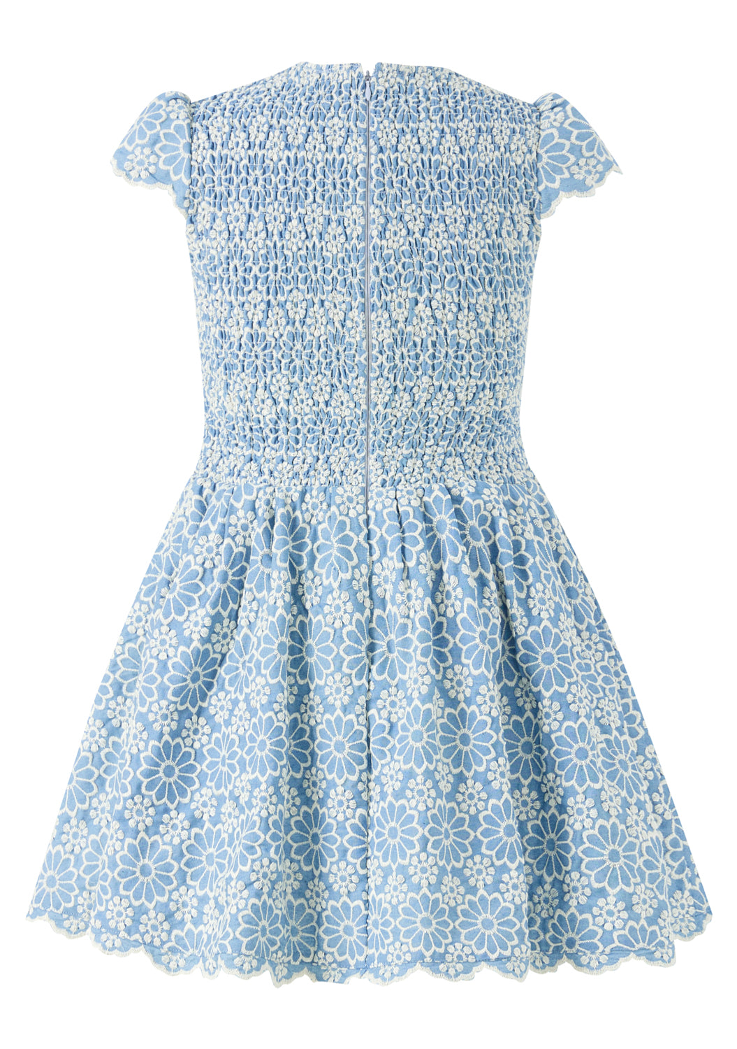 Kara Embroidered Mini Dress