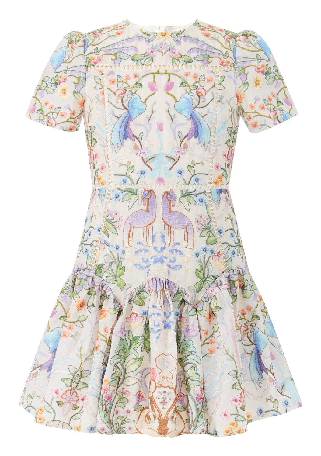 Tatiana Embroidered Mini Dress