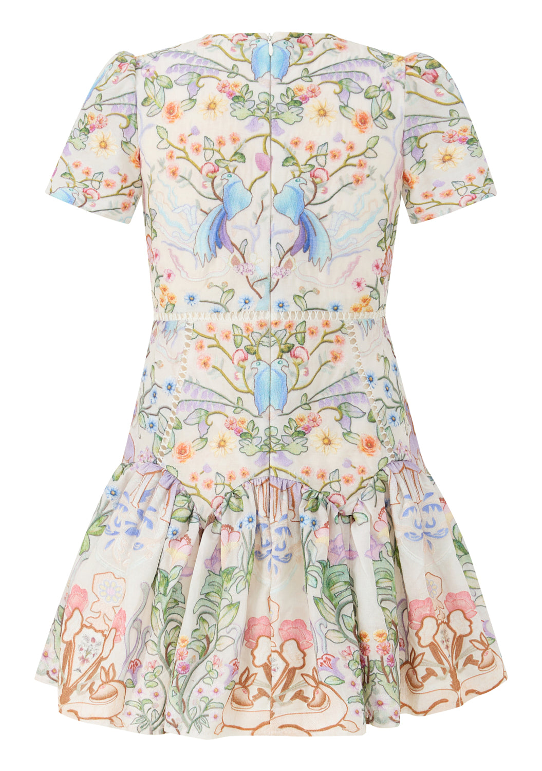 Tatiana Embroidered Mini Dress