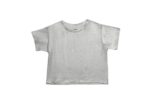 Metallic Tshirt Silver