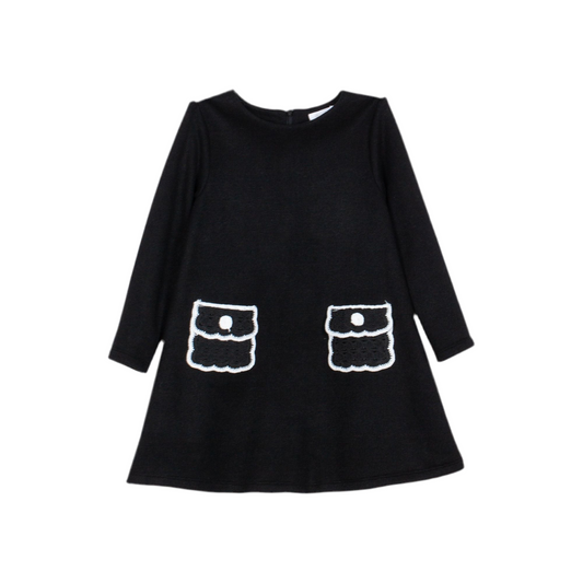 Black pocket dress