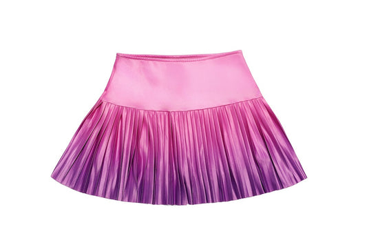 Pleated Skirt Purple
