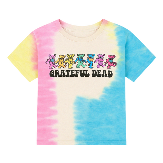 Grateful Dead Tie Dye Dancing Bears Tee