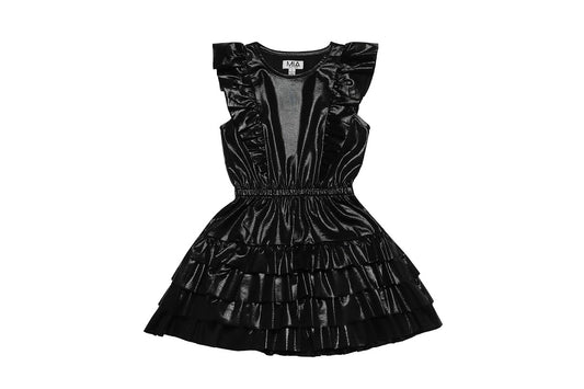 Metallic Dress Black