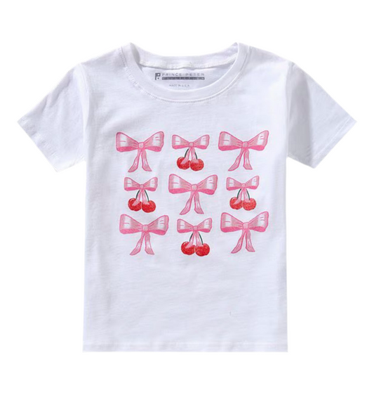 Bows and cherries Tee