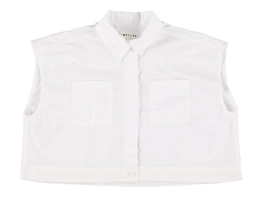 XIRENA WAVE WHITE SHIRT