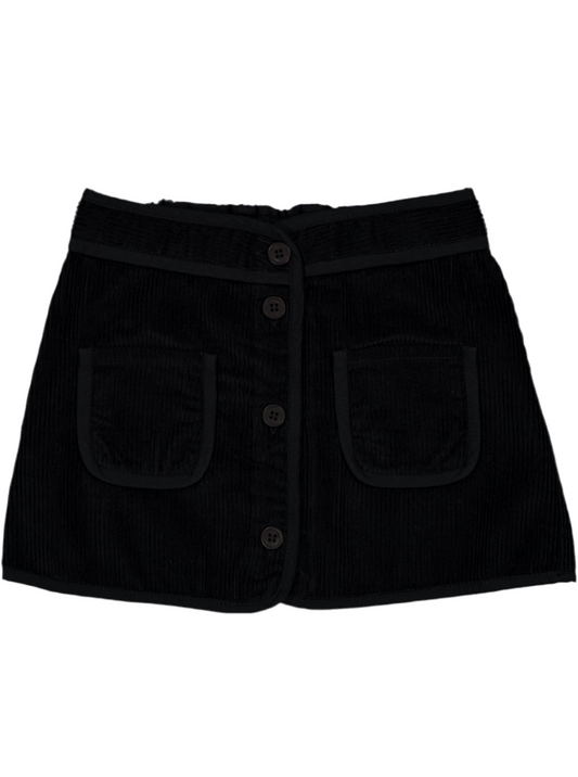 Biba Black corduroy skirt