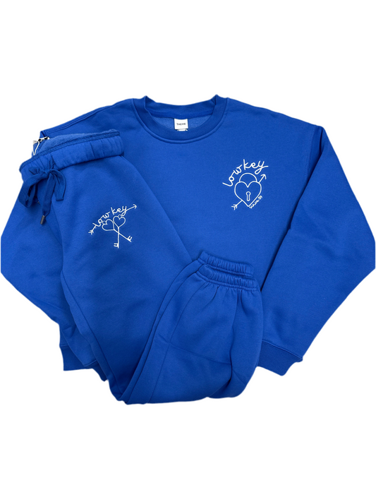 “Lowkey” Graphic Jogger Set