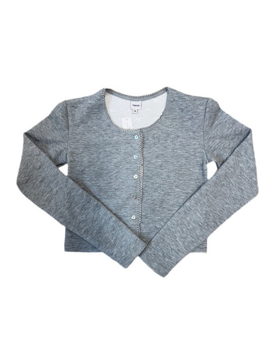 Tali puff heart cardigan