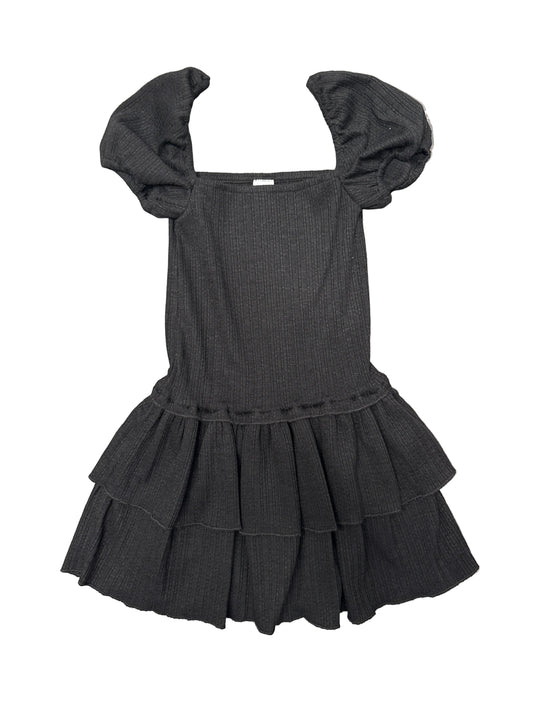 Quinn Black Rib Dress