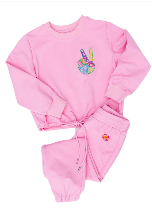 Kids peace jogger set