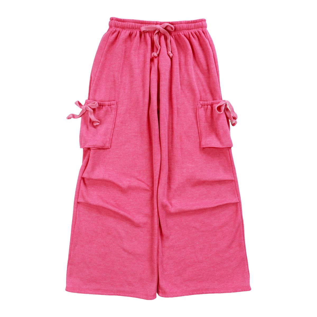 ELASTIC EASY WIDE PLEATED CARGO PANT