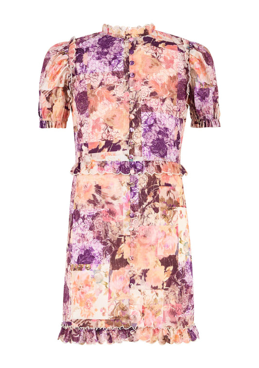 ANASTASIA SLEEVE MINI DRESS