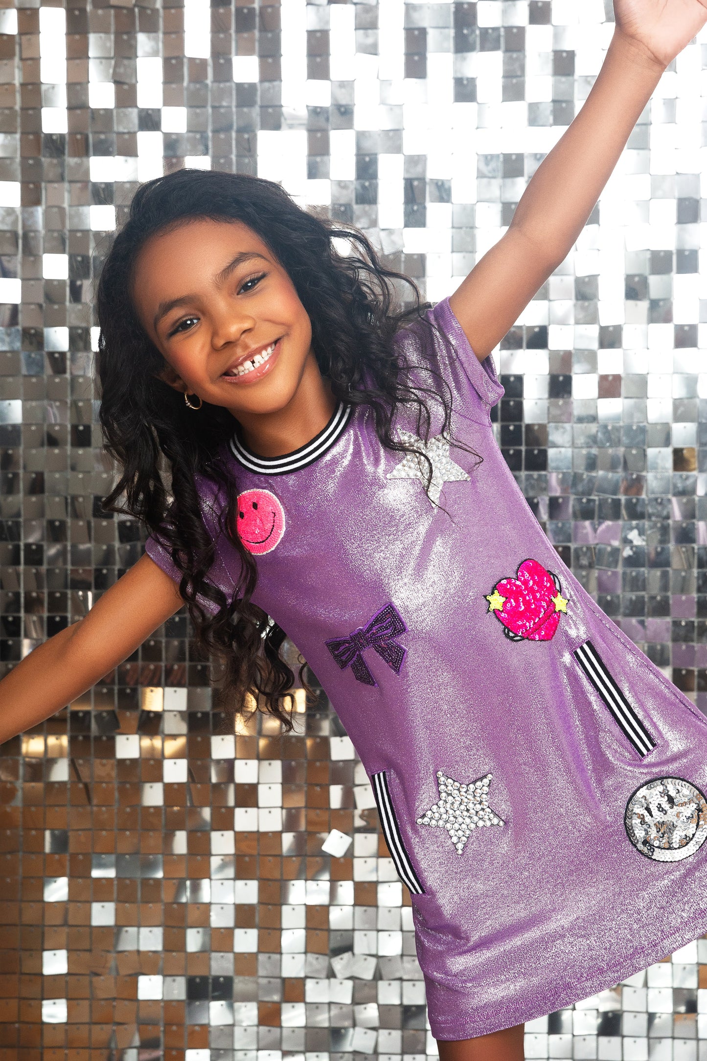 Glitter Dress Purple