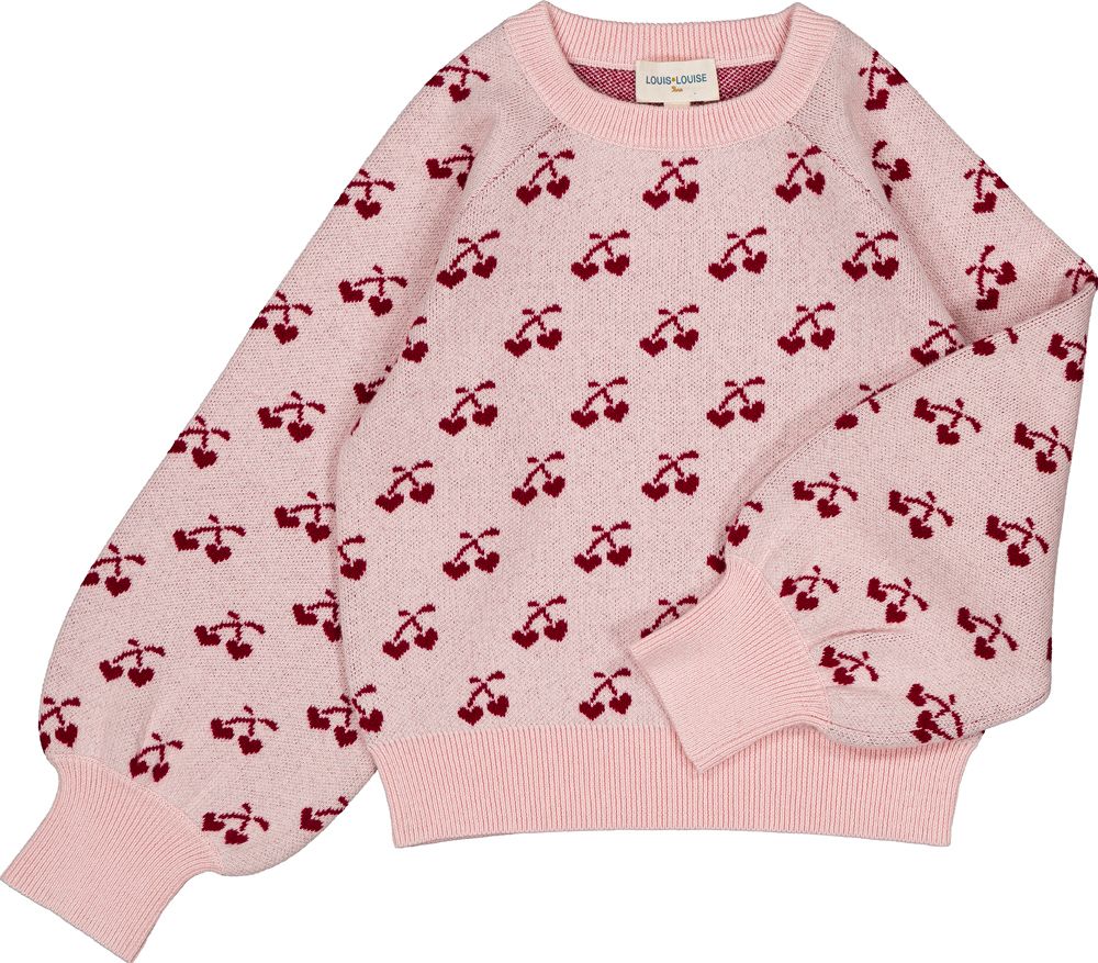 Elia Knitted Cherry Pull over