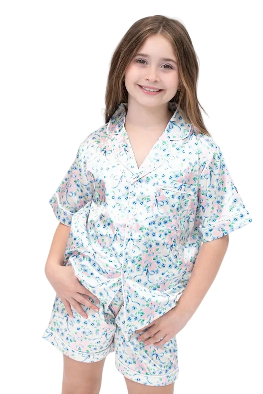 Elegant FLORAL LOUNGEWEAR SET
