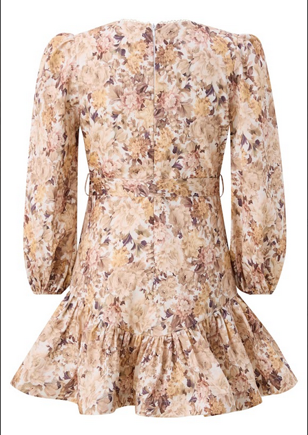 Marlo Girls' Josette Long Sleeve Mini Dress